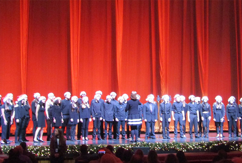 Senior Chorus and The Radio City Christmas Spectacular